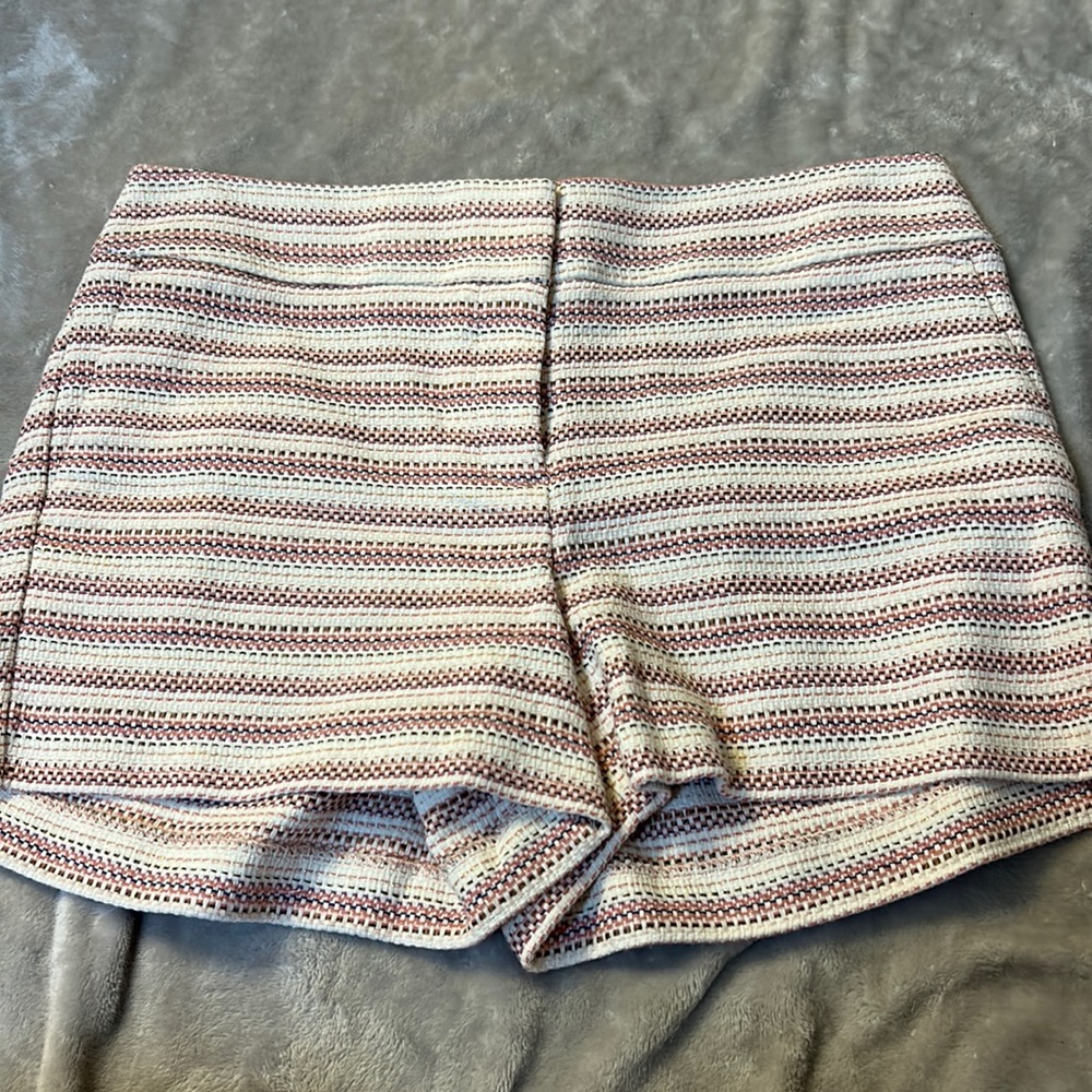 NWT loft striped woven shorts